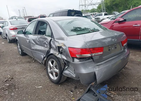 2006 Hyundai Sonata Gls V6/Lx V6 из США, поврежденный, VIN 5NPEU46F36H116396